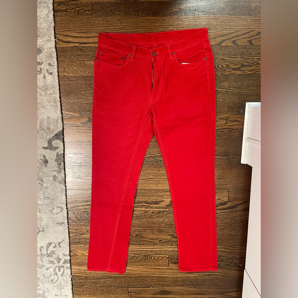 Men’s Polo Ralph Lauren Red Corduroy Pants